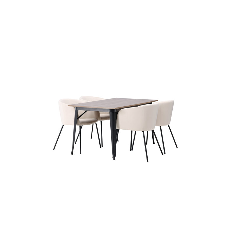 Cates 4 - Person Dining Set