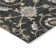 Machine Washable Indoor/Outdoor Segin ACN1149 Black Rug