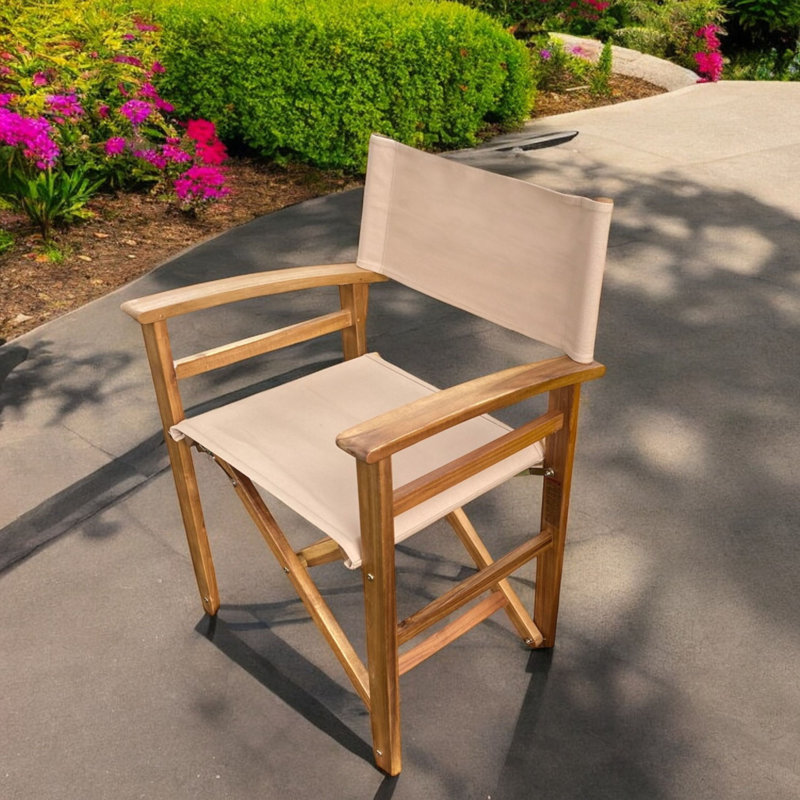 Chaise pliante en tissu Callum-Jay