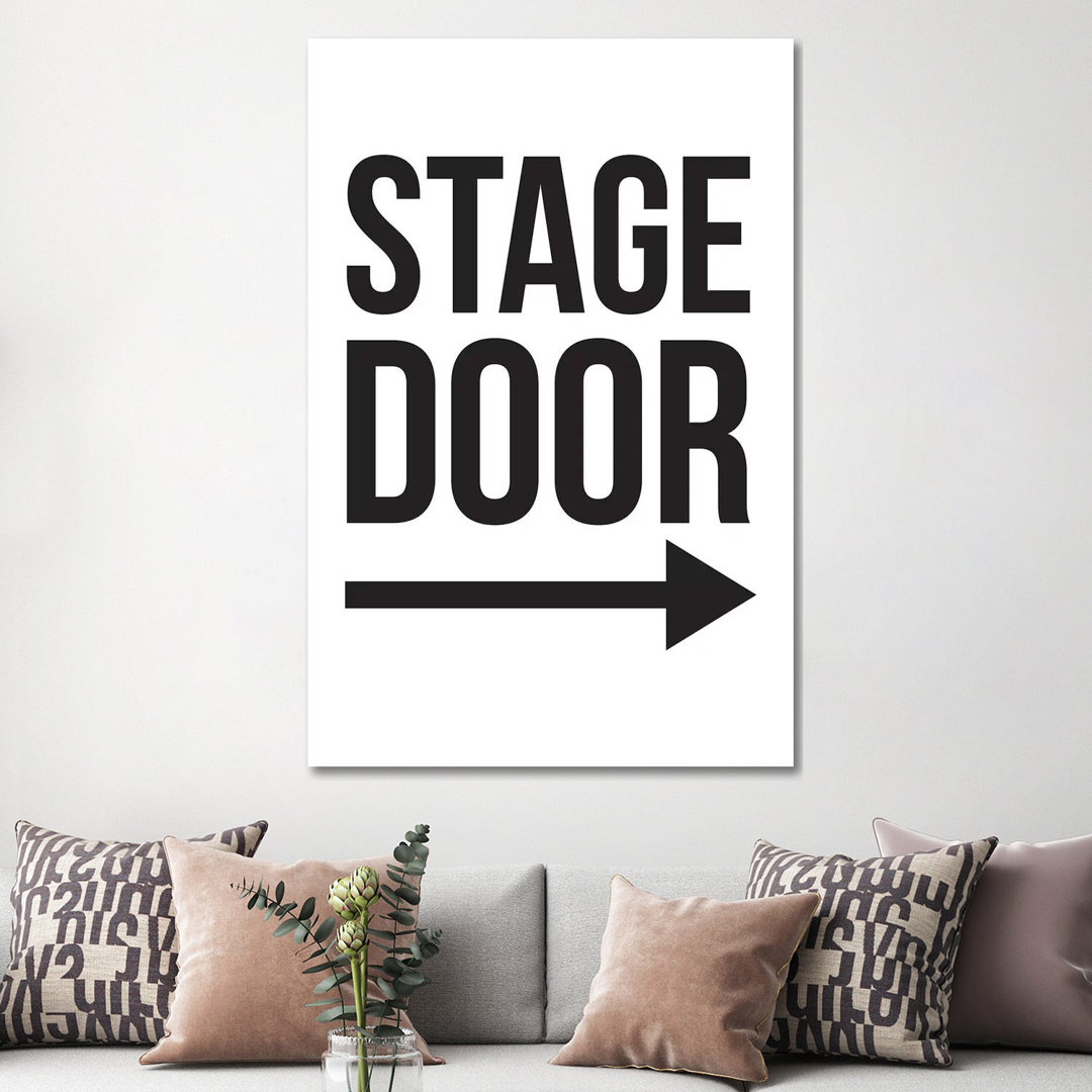 Stage Door by The Native State - Gallery-Wrapped Canvas Giclée