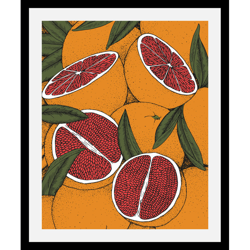 Finus - Single Picture Frame Print, 70cm H x 50cm W