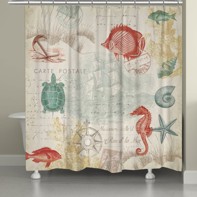 Rideau de douche simple Allenport