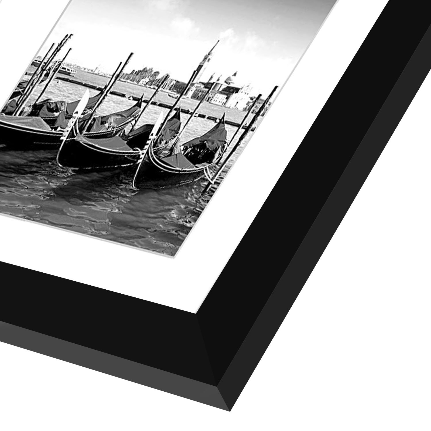 Ronit 4" x 4" Picture Frame, Black