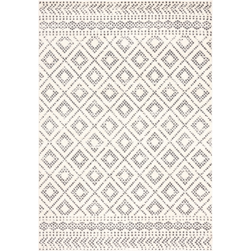 Nezihe Geometric Indoor Rug, Rectangle 6' x 9'
