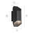Lyjah Aluminium LED Wall Light