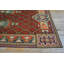 Antique Aubusson French Allover Geometric Flat Weave Rug