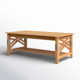 Cotesfield 25'' Teak Outdoor Coffee Table