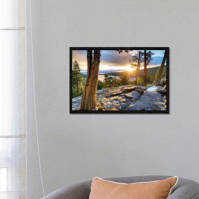 Emerald Bay Sunrise V by Dennis Frates - Print on Canvas