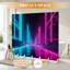 Paravent 6 panneaux à cloison pliable Royal Futuristic Neon Cityscape-46172078-46172076