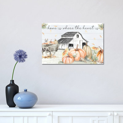 «Pumpkin Barn» par Patricia Pinto, reproduction d'impression sur papier