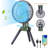 Oscillating Camping Fan With LED Lantern, 10400Mah Battery Operated Portable Fan-90404865