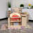 Noelle Children's Wooden Kitchen Sink with Turnable Knobs for Commercial or Home Use