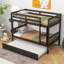 Lit superposé standard en bois massif avec couchette Sotion par Harriet Bee-212916931-153469529