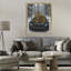 Cadre flottant luxueux Leopard Winter Woods, design par Grotto Studios-1357833570-1357833569