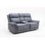 Causeuse inclinable avec accoudoirs coussinés 64,17 po