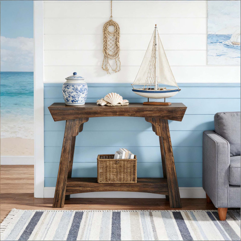 2-Tier Hall Table,Entryway Table,Console Table