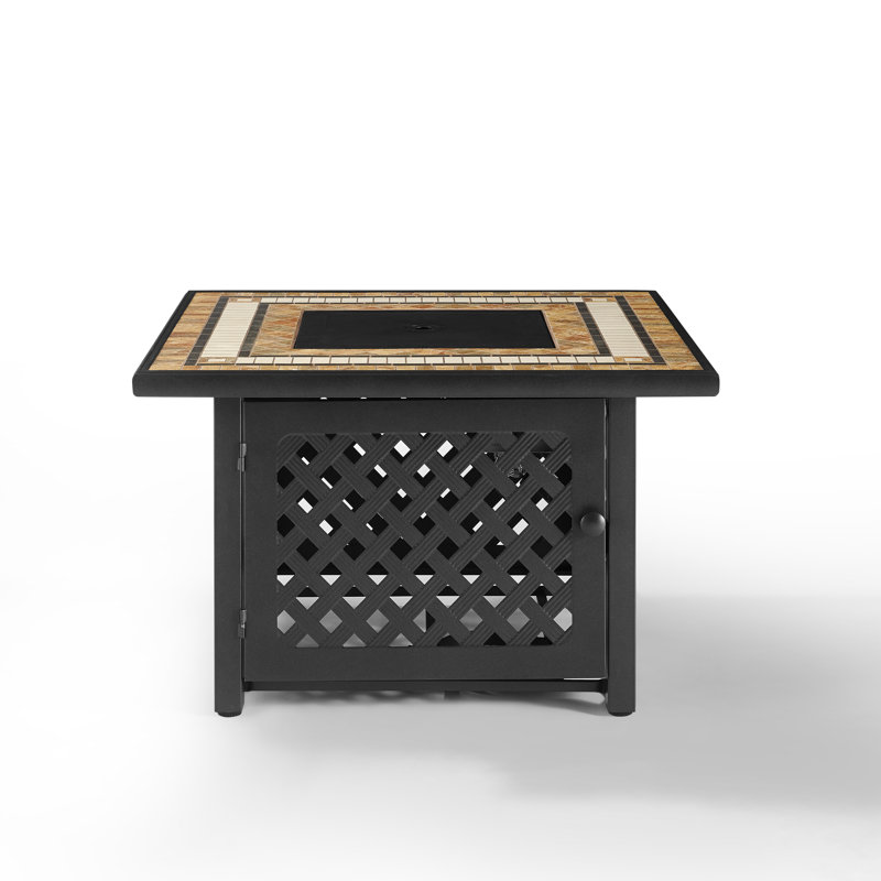 Munguia Square Propane Fire Pit Table