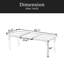 Table de salle à manger extensible Vintage Vintage-603093826-603093824