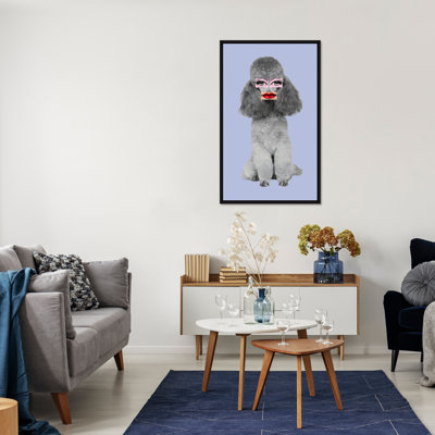 Poodle Lips V by Jeffrey Goodman - Photograph on Canvas