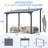 Aluminum Pergola with Canopy-92410952-95168563