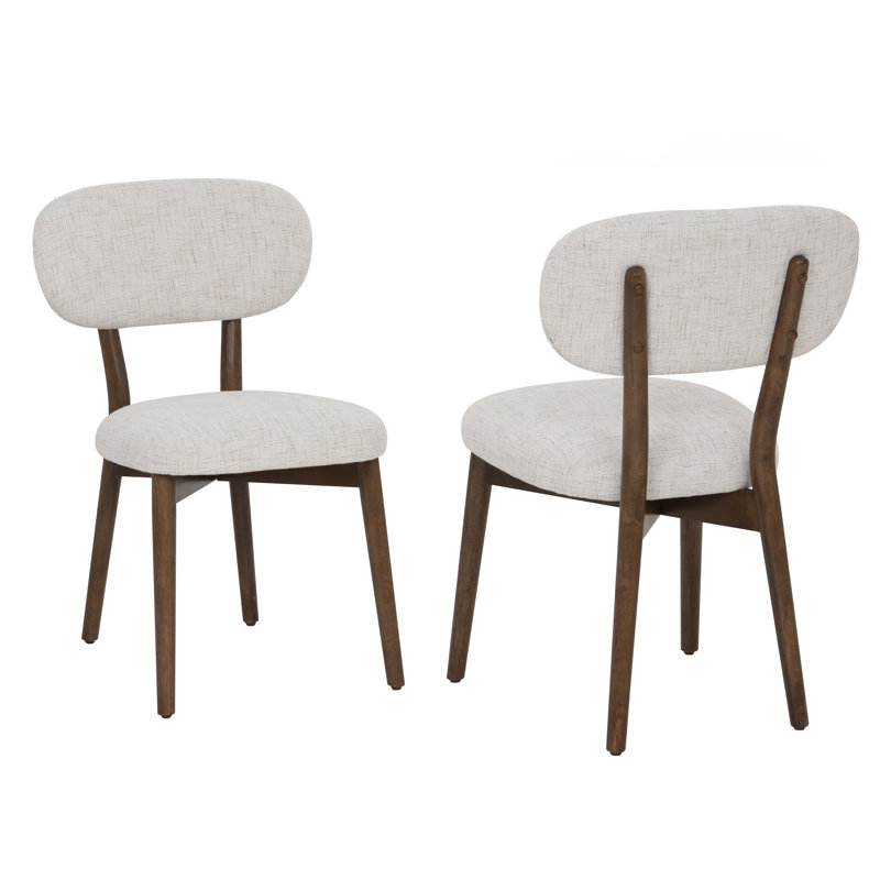 Ensemble de 2 chaises de salle à manger Cloyse Brown