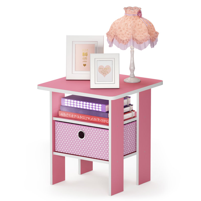 Kenton 15.5'' W Nightstand, Pink