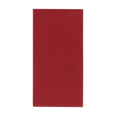 Serviettes de salle de bain jetables écologiques en tissu de couleur canneberge rouge avec serviettes de table jetables 180 invités