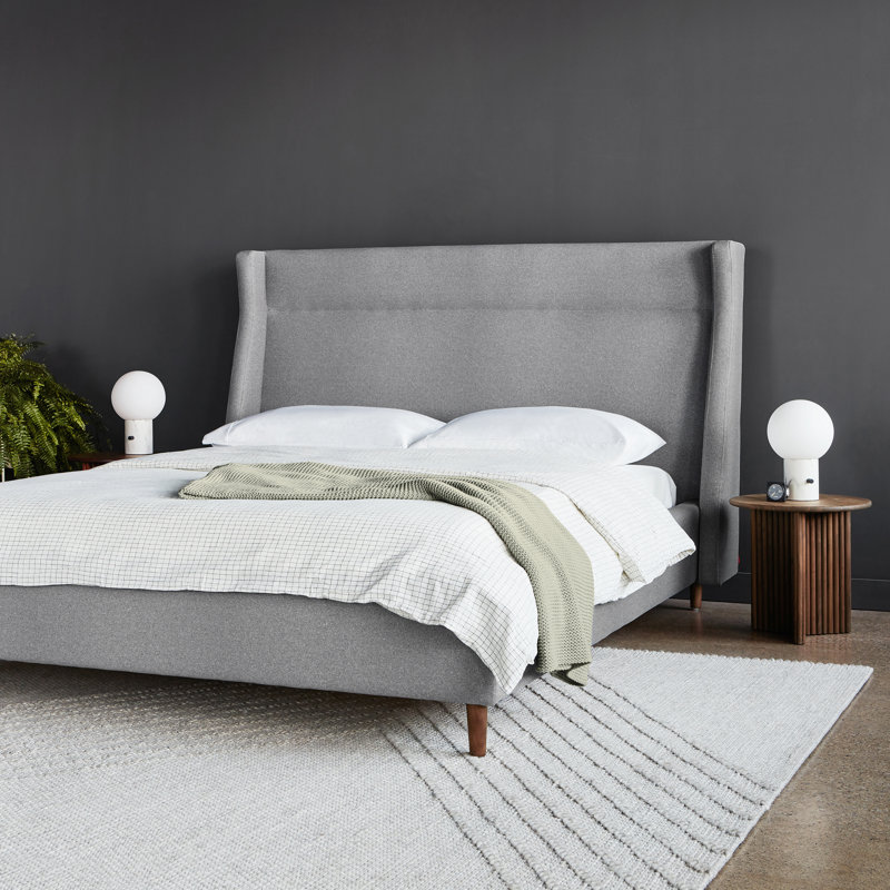 Carmichael Bed, King, Merino Dapple