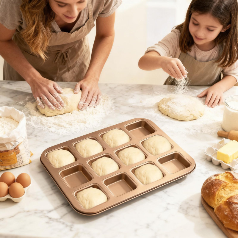 TAKKUI 1 Brownie Pan, Gold
