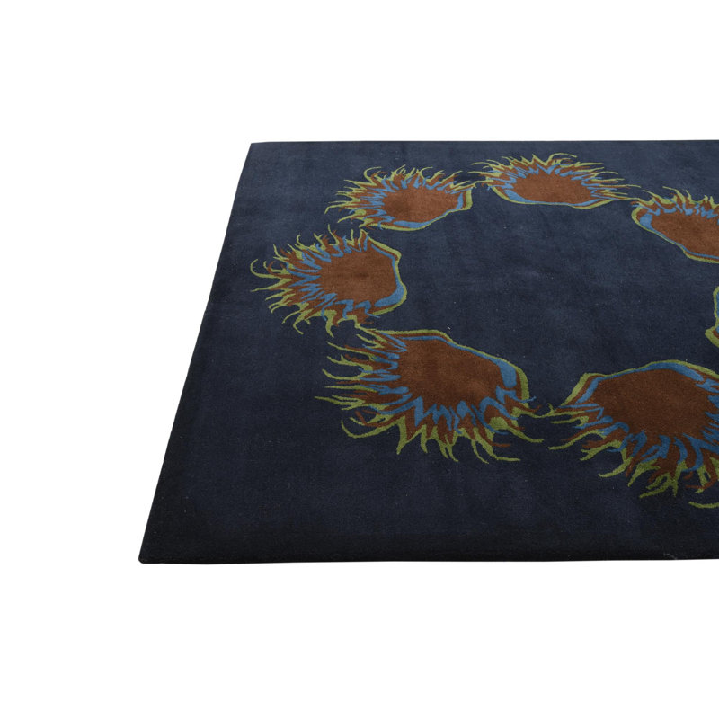 Tapis bleu marine rectangulaire 7 pi Pineland