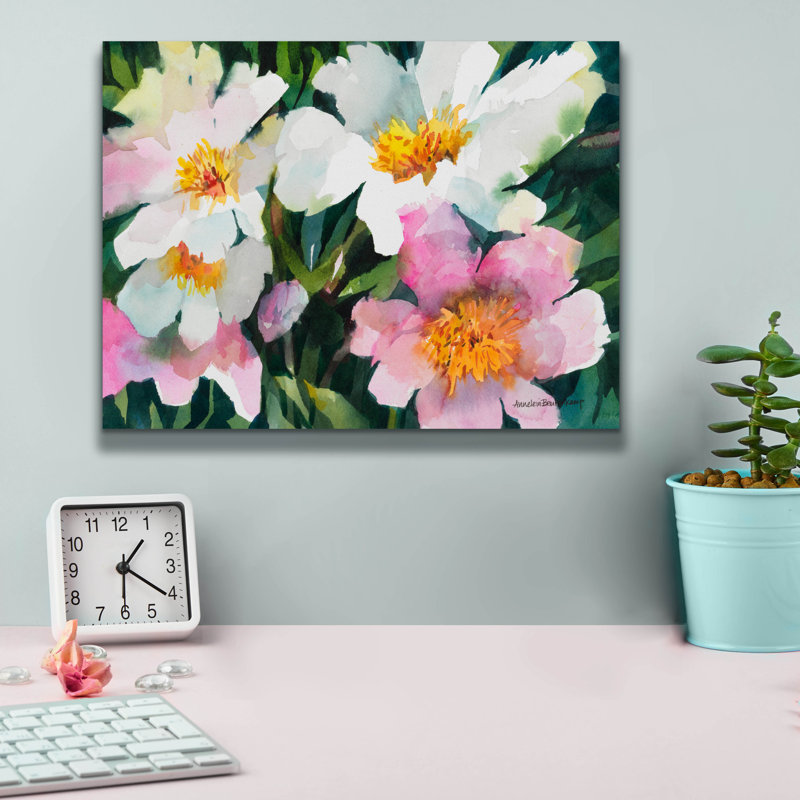 Winston Porter, «Group Effort» par Annelein Beukenkamp, art mural sur toile, H 12 po x l 16 po x P 0,75 po