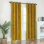 Crushed Velvet Eyelet Ready Made Thermal Drape & Curtain