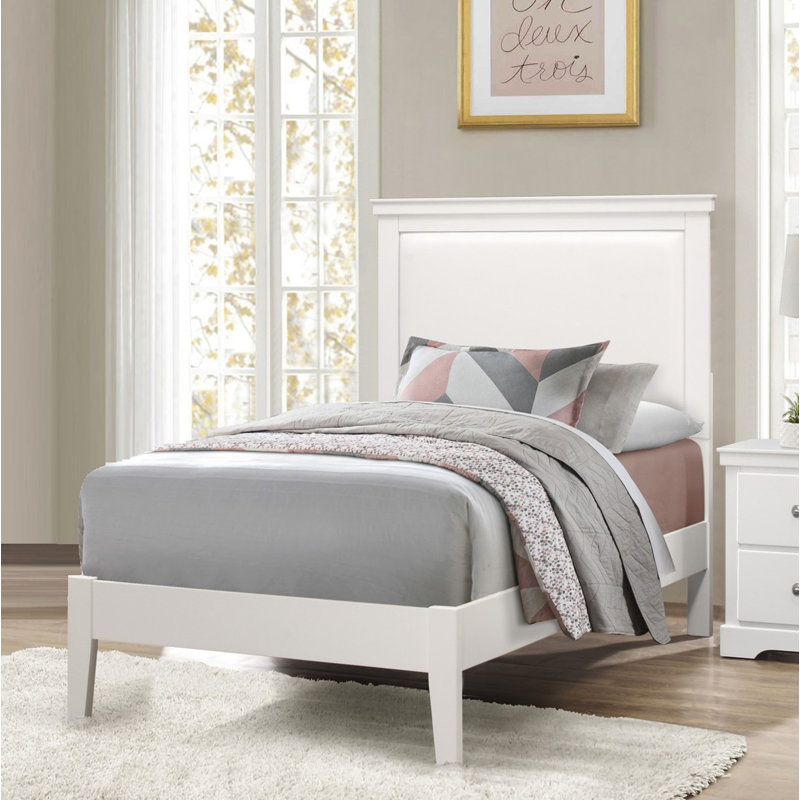 Grand lit standard, Blanc, Grand