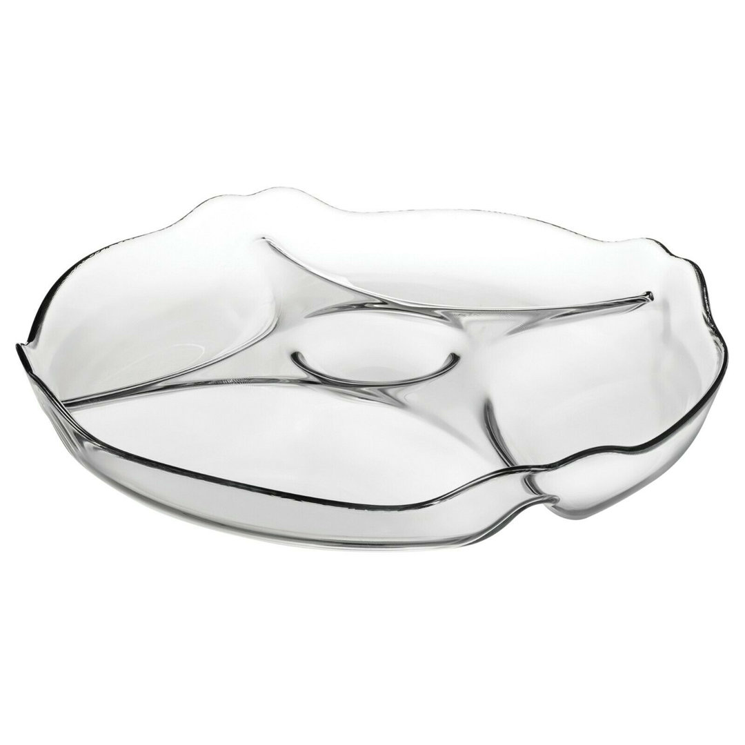 Symple Stuff Kumiko Glass Platter