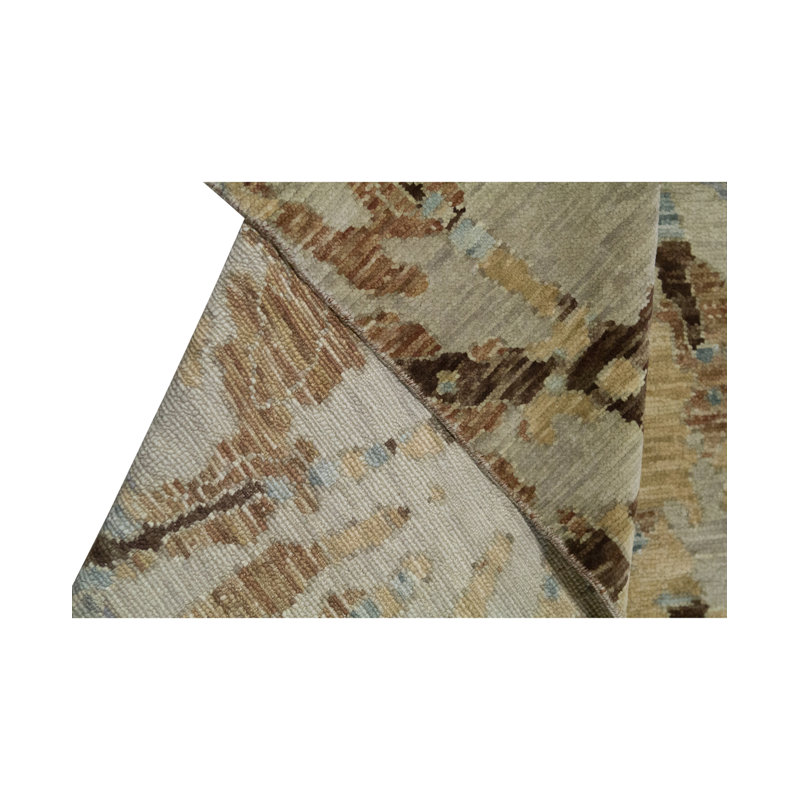 South Wool Abstract Area Rug