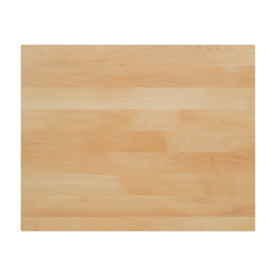 Commercial Solid Wood Tabletop With Support Bars For Indoor Use