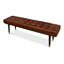 Prince Albert Leather Bench