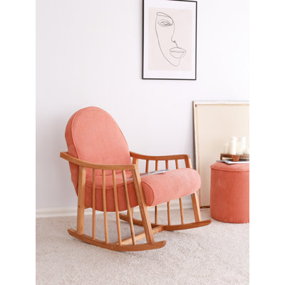 Bina Velvet Swivel Wingback Chair