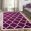 Tapis abstrait mauve tendance-23489123