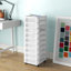 Tiroir de rangement à 9 tiroirs avec roulettes verrouillables - Basics by Wayfair ™