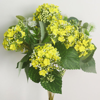 2 paquets de grandes fleurs de lilas artificielles, bouquet de fleurs en soie artificielle 18 po, arrangement floral pour la maison, intérieur, extérieur, jardin, bouquet de mariage, bricolage, centres de table, vase, décoration