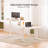 Ashya Ergonomic Glass Top Height Adjustable Standing Desk with Drawer and Hooks-2098039438-2097863726