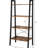 5 Tier Modern Bookshelf - Black Metal Frame Bookcase For Small Living Room & Office Space, Solid Wood, 51.83 In Height X 22.86 Width 13.27 Depth, 10.1 Lb. Weight 5 Spaces And Office, W H D, Lb-126044533