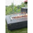 Hampton / Granville Outdoor Concrete Fire Pit 45,000 BTU - Includes Lava Rocks & PVC Cover-78916695-107927359-107927360