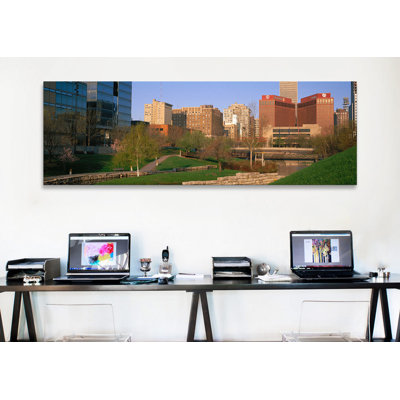 «Downtown Omaha Nebraska», reproduction de photo sur toile