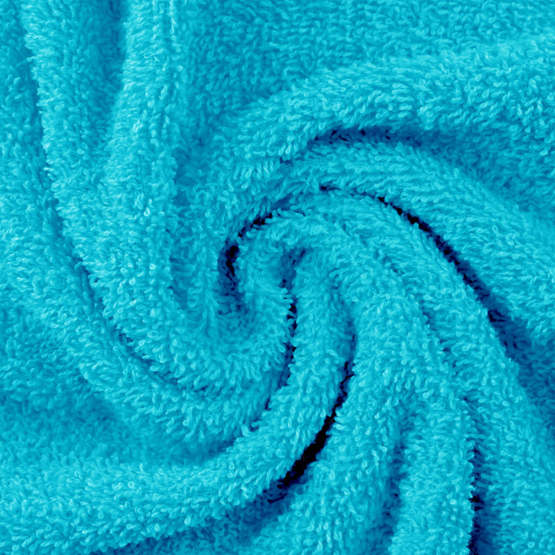 Terrycloth Bath Towels, Turquoise