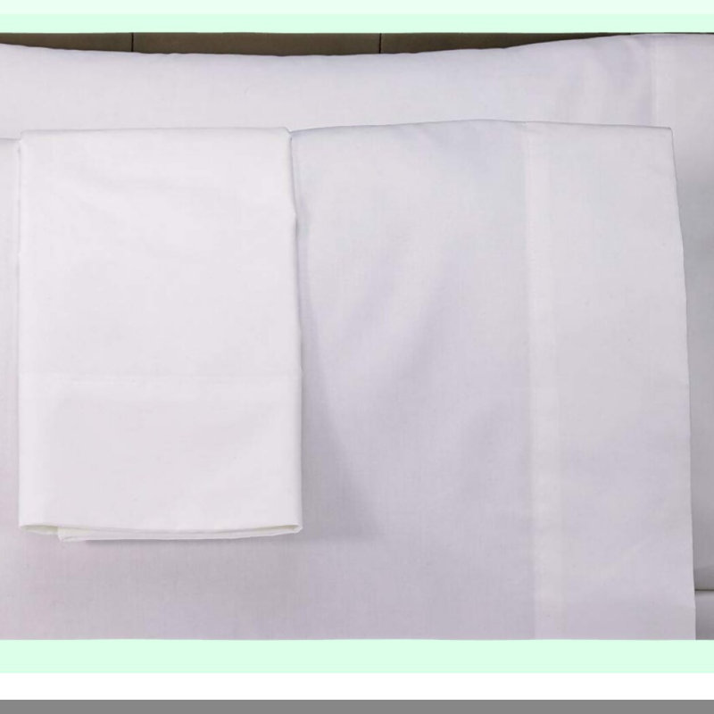 Luxury Pillowcase Set - Hotel Quality Soft Cotton Blend, 200 Thread Count, Wrinkle-Free Queen Pillow Cover - Set of 6