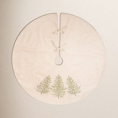 Embroidered Tree Skirt