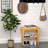 Bamboo Shower Bench Stool With Storage Shelf, Waterproof Shower Chair Spa Bath Seat, Shower Stool For Inside Shower, Bathroom Bench Seat