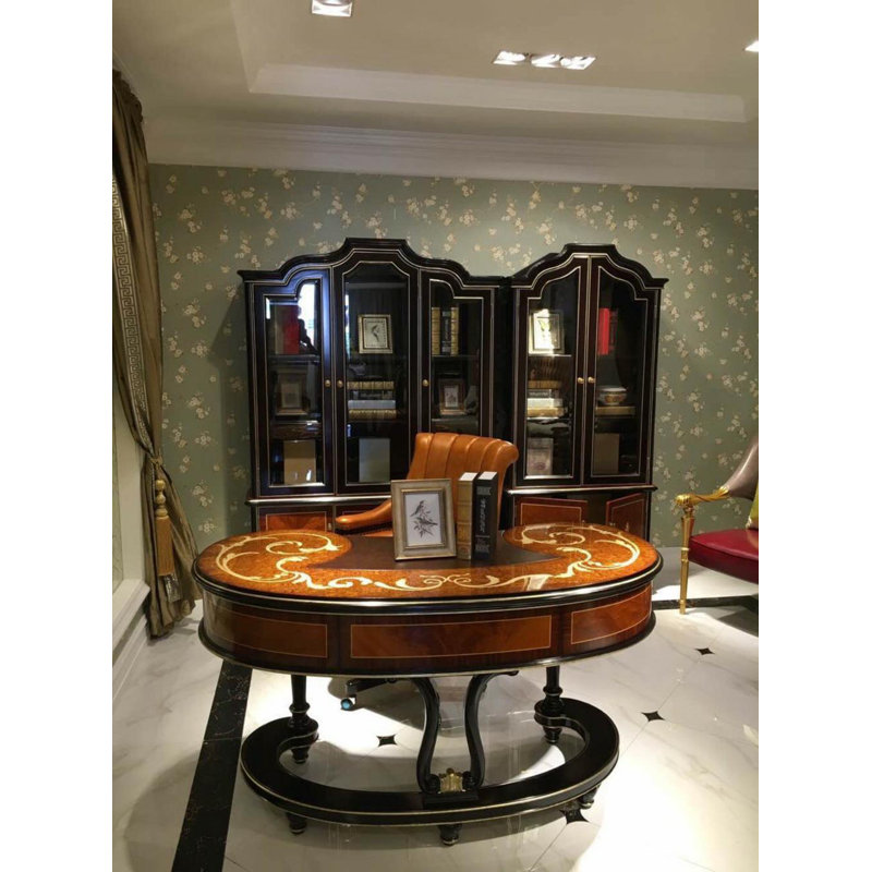 Bureau de direction demi-cercle réversible Rosenbaum